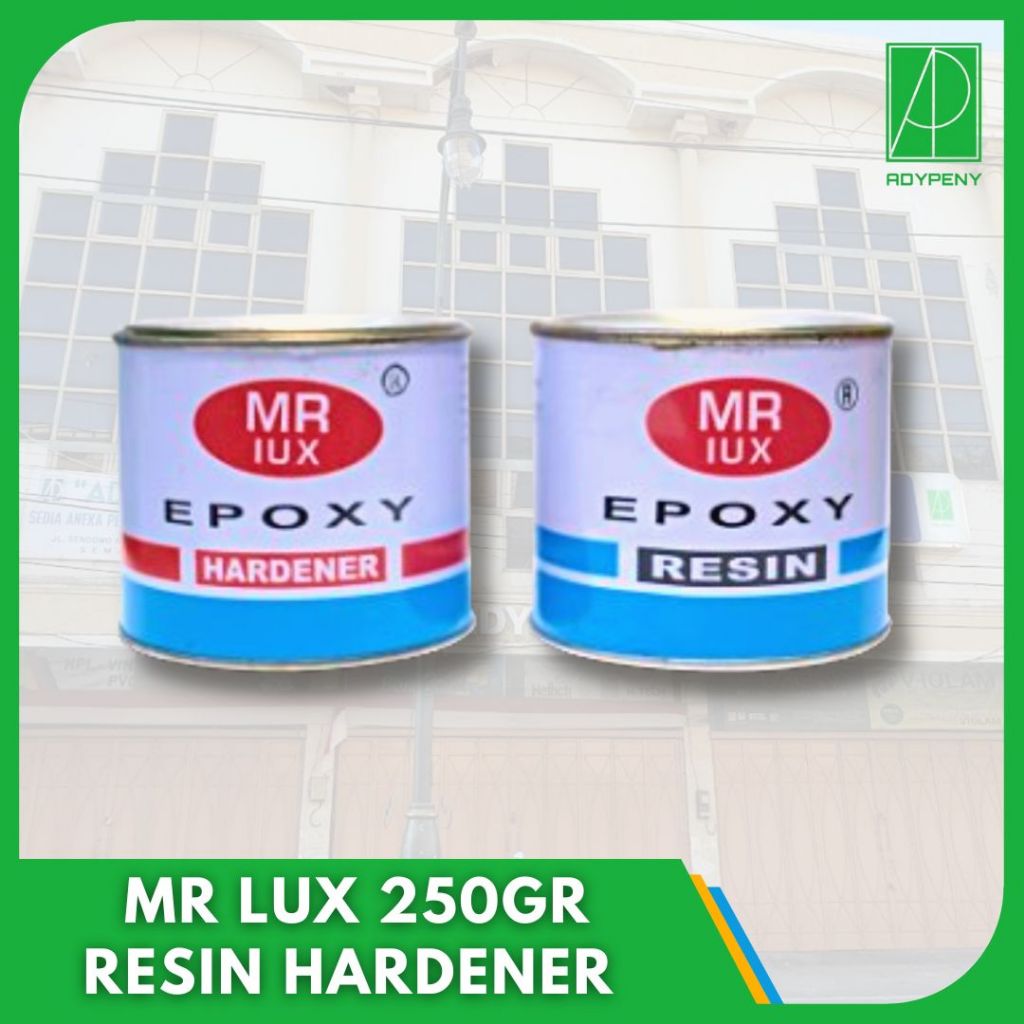 

Lem Mr Lux Epoxy Resin Hardener 500 gram Serbaguna