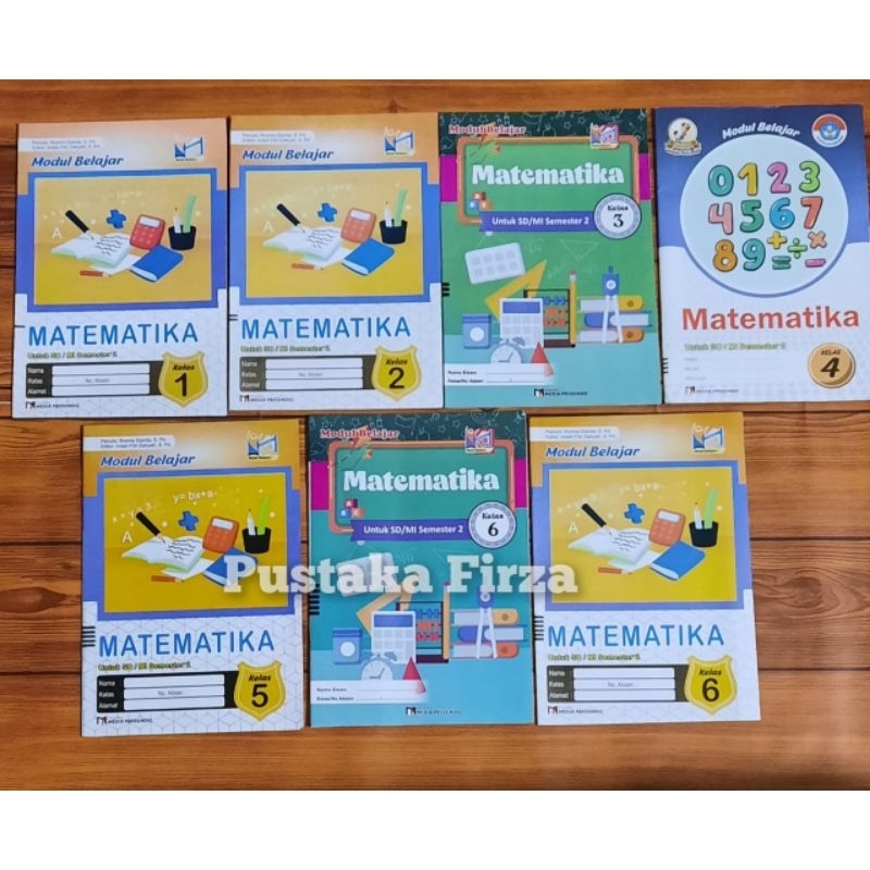 LKS Matematika SD/Mi kelas 1.2.3.4.5.6 semester 2 Kurikulum 2013 revisi Media Pressindo