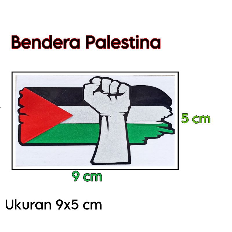 

stiker Palestina/setiker Bendera Palestina