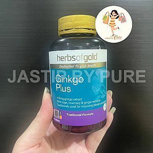 HERBS OF GOLD GINKGO PLUS 90 TABLETS