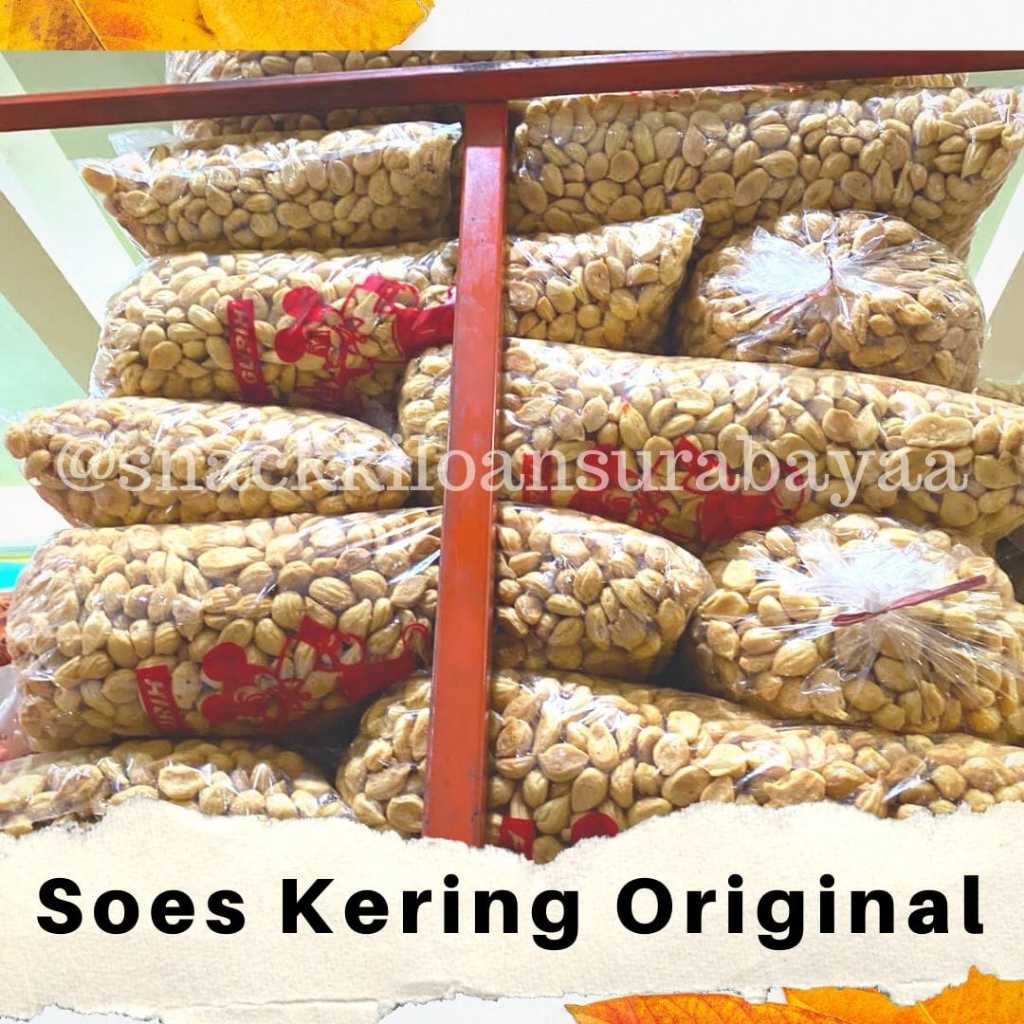 Soes Kering Original 1 BALL ( 2,5KG )/ Kue Sus Original/ Snack Kiloan Murah/ Mak E Dor