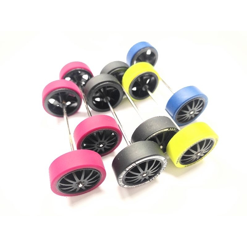 BAN BUBUT BMAX CLASS TAMIYA ORIGINAL ( VELG MEDIUM )