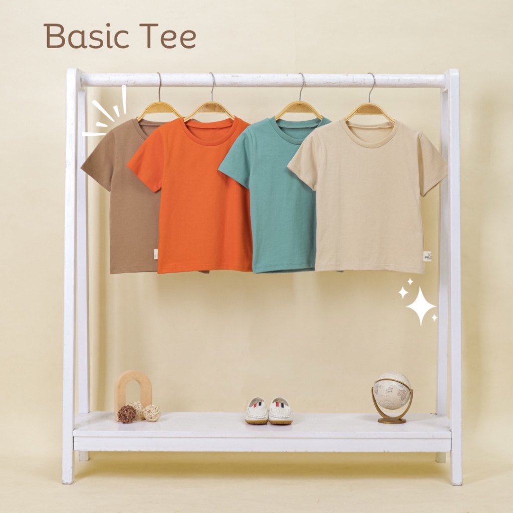 Hprojectskids - Basic Tee Kaos Anak Laki-Laki & Perempuan