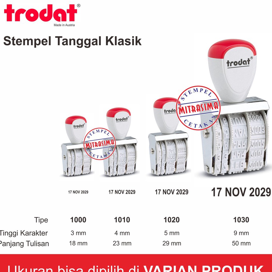 

Promo Stempel klasik tanggal