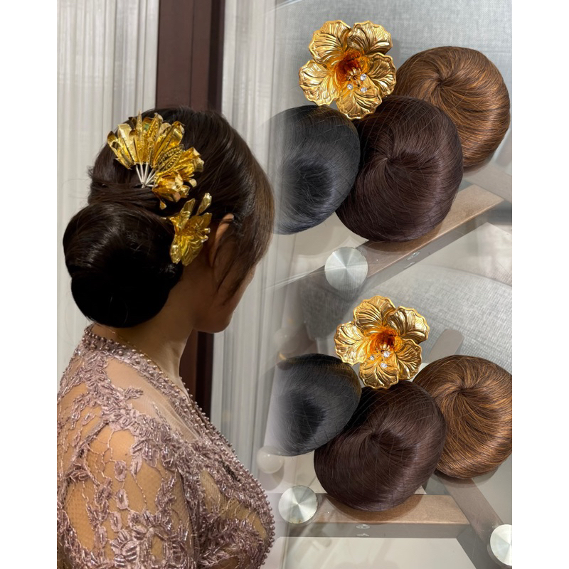 Sanggul Donat// Sanggul Rambut// Jepit Donat Rambut// Sanggul Jepit