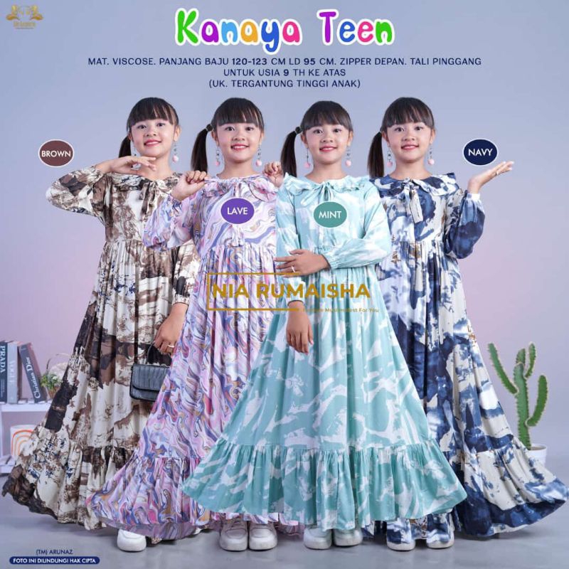 KANAYA TEEN GAMIS REMAJA BY NR