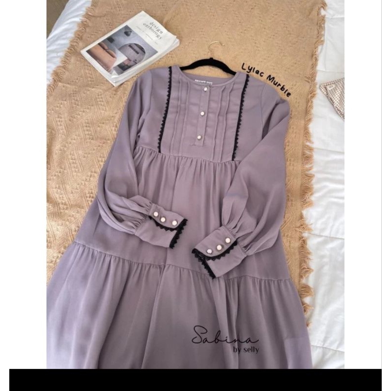 wafaa dress/gamis sabinabyselly/gamis syari/gamis murah/gamis rample