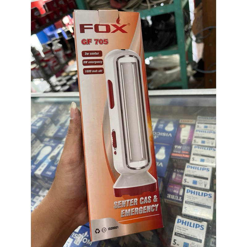 Senter Emergency LED FOX