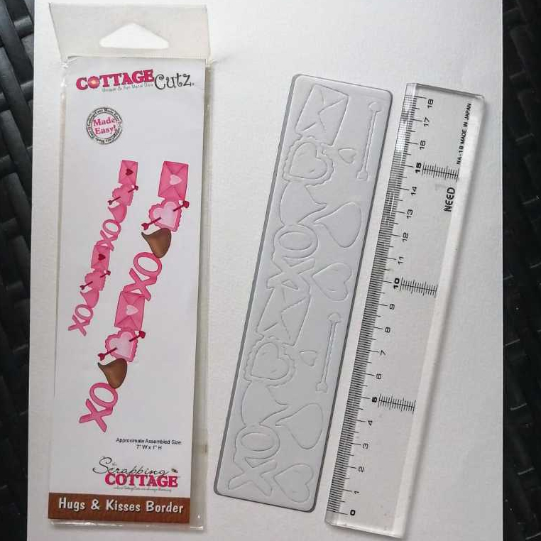 

Cutting Dies - Hugs & Kisses Border by CottageCutz