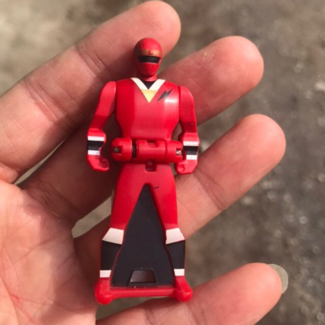 VINTAGE TOY POWER RANGER RED KEY ORI