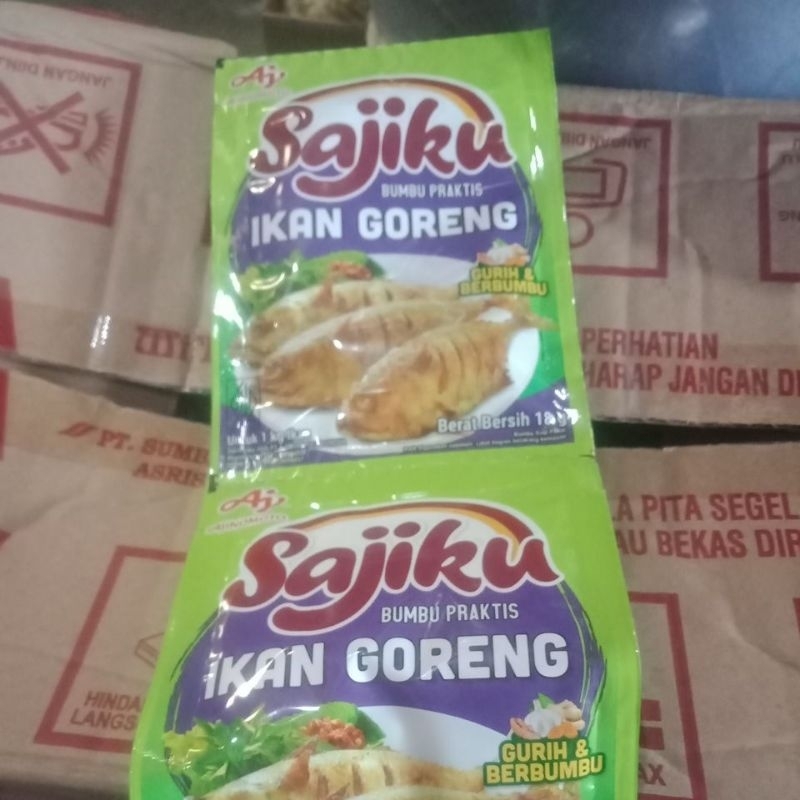 

Sajiku bumbu ikan goreng shaset rentengan