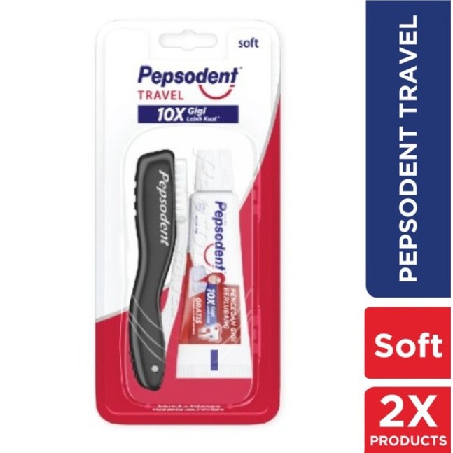 Pepsodent Sikat Gigi Lipat Travel