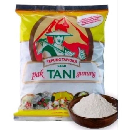 

Tepung tapioka cap pak tani gunung 500g