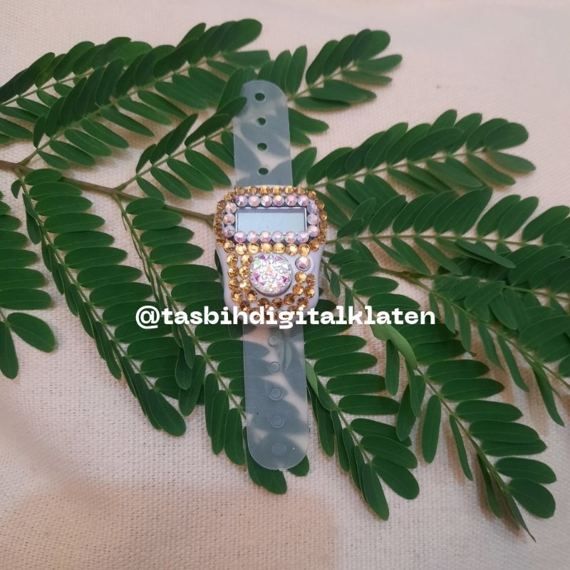 Tasbih digital swarovski cantik tasbih lucu tasbih hias