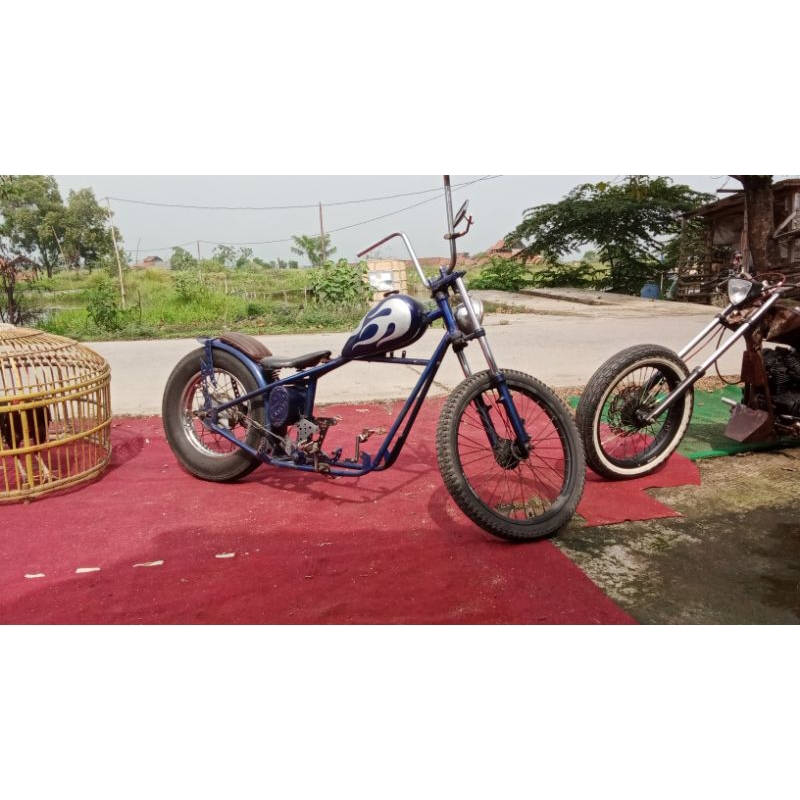 rangka set Chopper scorpio,Tiger,gl