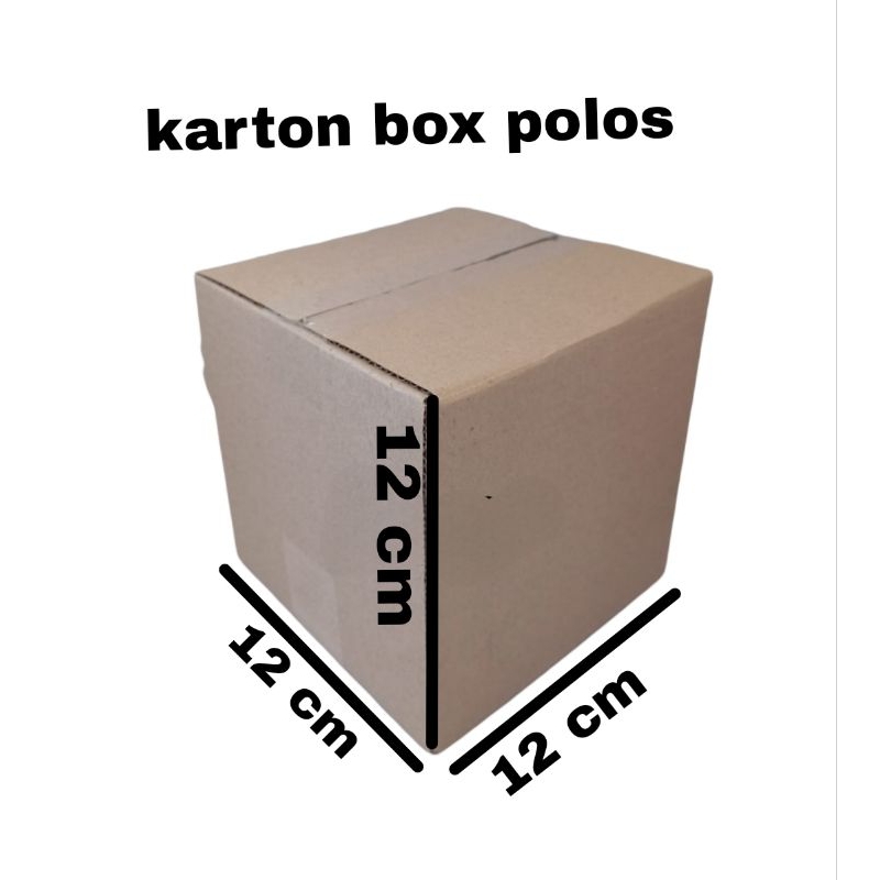 

kardus besar UK 12x12x12 kardus packing kardus polos kardus kecil