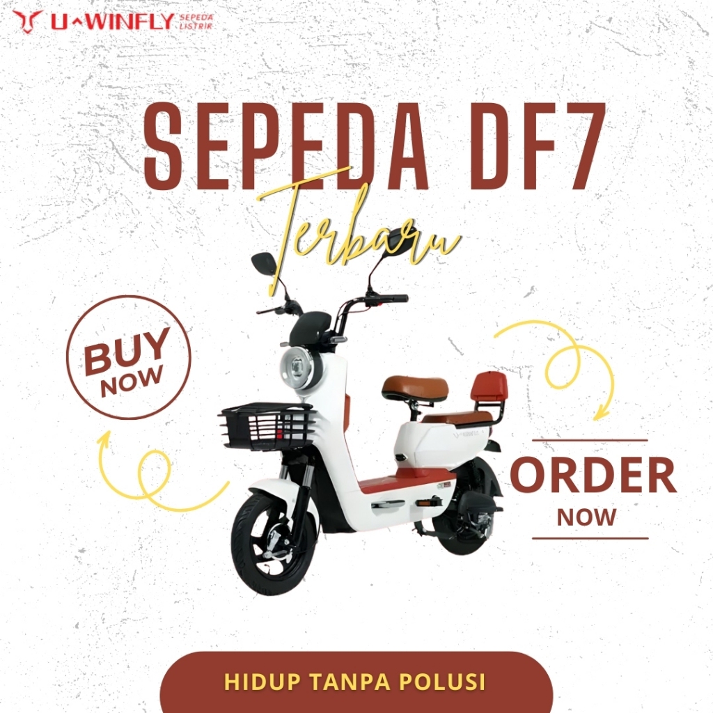 Sepeda listrik df7 Uwinfly / Terbaru / Termurah