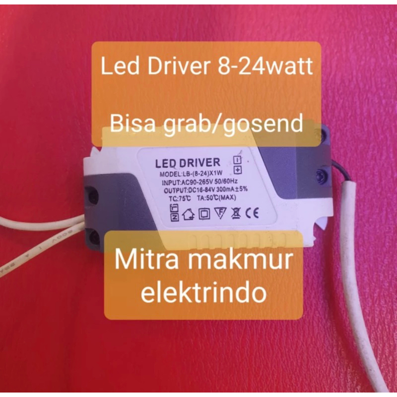 led driver 8-24W 300ma / trafo led 24 watt / trafo led 8-24w