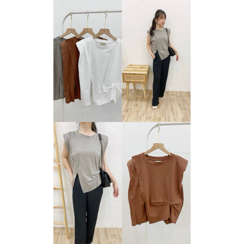 292287175 - Asymestris Padded Tshirt