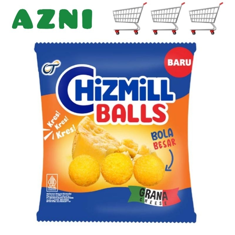 

Chizmill Balls Snack Grana Cheese 55 g