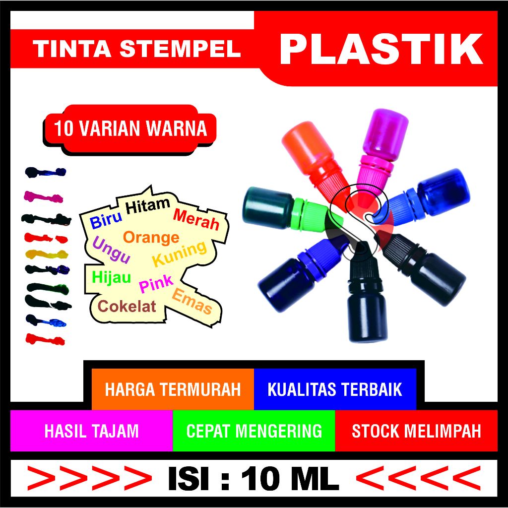 

Tinta Stempel Plastik