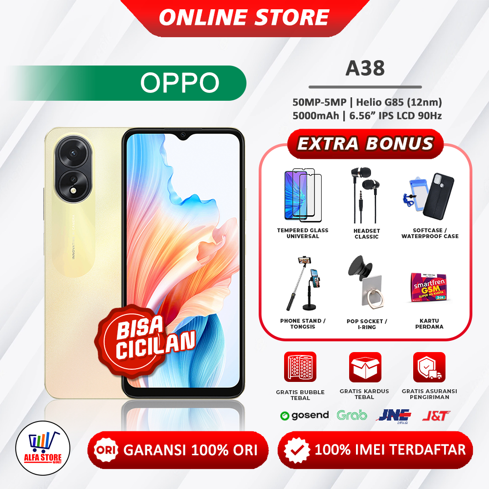 Oppo a38 6/128Gb [5000mah SUPERVOOC 33W, 90 sunlight display