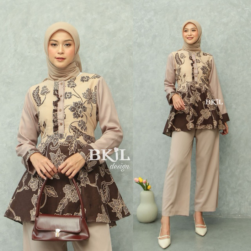 GHANIA BLOUSE BATIK M L XL XXL