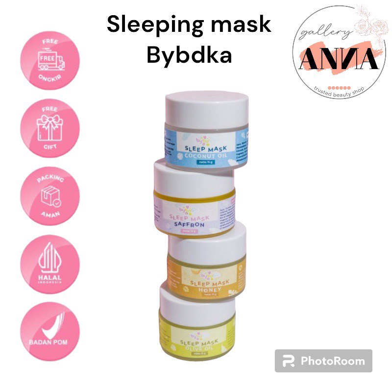 READY SLEEPING MASK BYBDKA.ID SLEEP MASK BYBDKA.ID SLEEPMASK BYBDKA.ID SAFFRON , ZAITUN , MADU , OIL