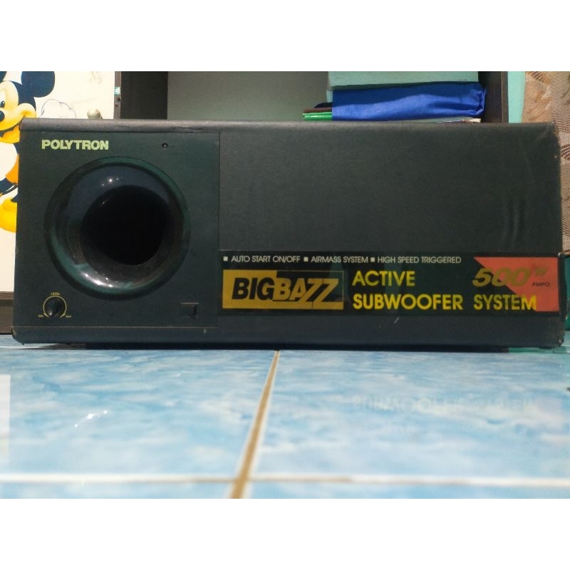 Subwoofer Polytron Psw 500 rebah