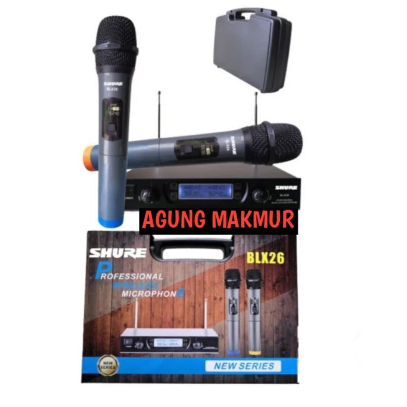 Mic wireless shure BLX26 Free koper - mic wireless Shure BLX 26