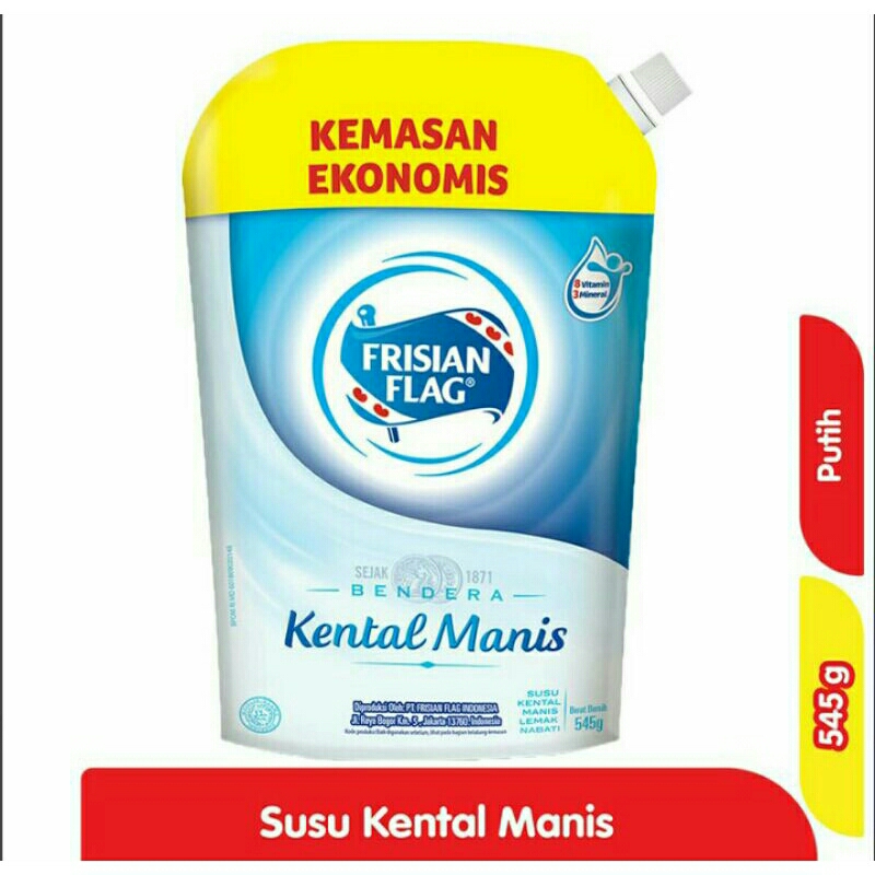 

FRISIAN FLAG Kental Manis putih 545g