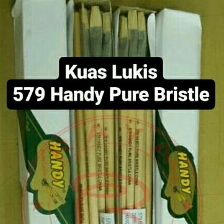 

Kuas Lukis 579 Handy Pure Bristle China (5/6)