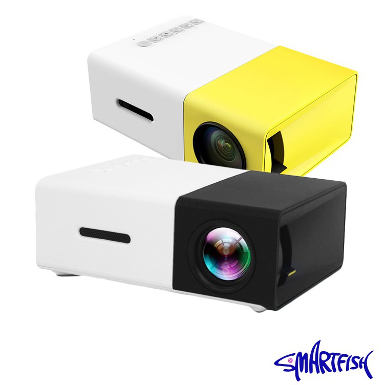 Promo Smartfish HD LED Projector Mini Proyektor 1080HD Home Theater LED