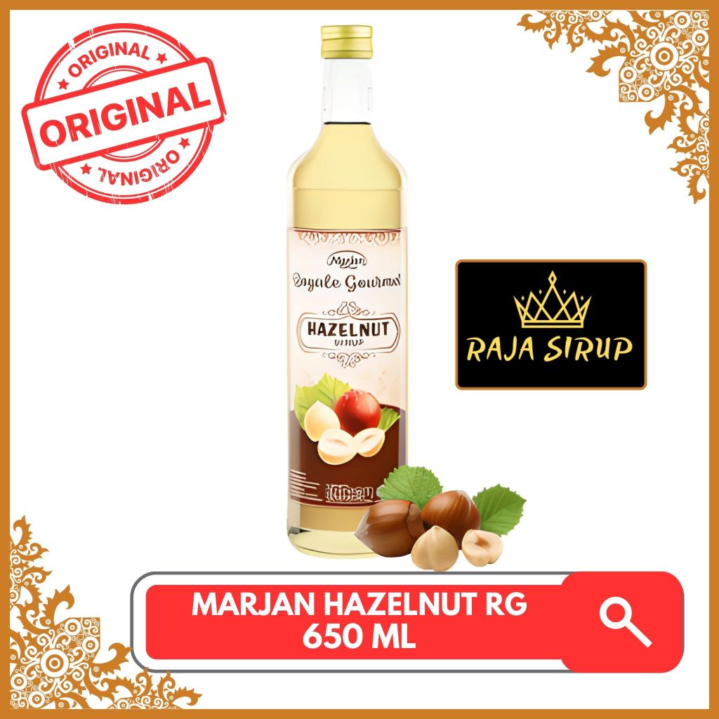 

Sirup Marjan Hazelnut Royale Gourmet 650ml