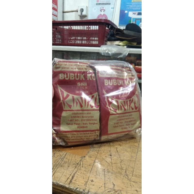 

Kopi Kiniko Berat 235gram harga Rp 35.000