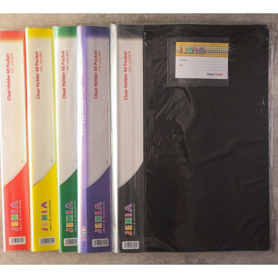 

Bestseller Clear Holder 40 poket Polos Folio