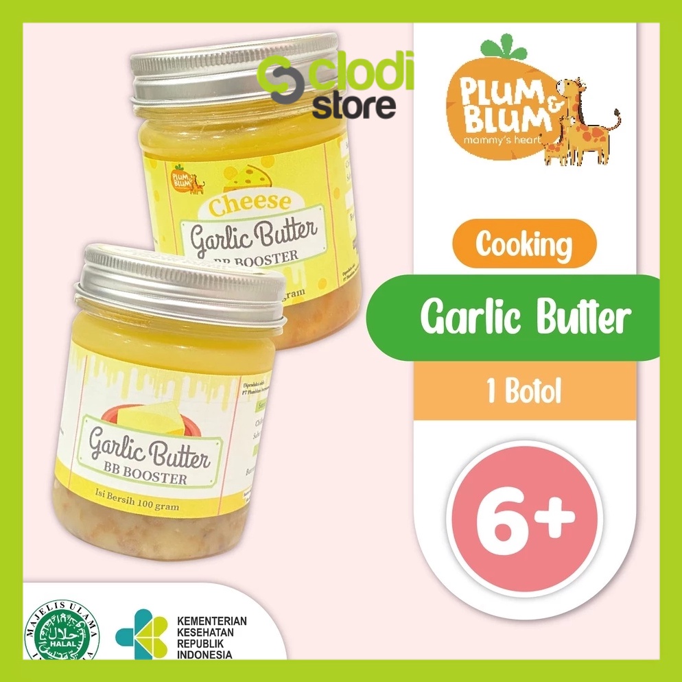 

TIPE DVM952 Plum & Blum Garlic Butter Mpasi BB Booster Bumbu Masak - 100 gram bumbu mpasi unsalted butter plum blum