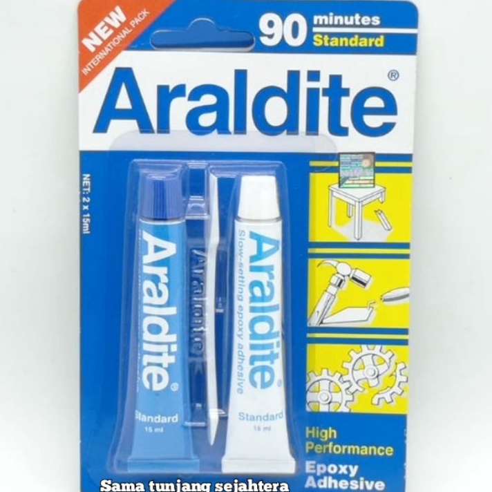 

Murah Banget LEM ARALDITE BLUE - ARALDITE 90 MINUTES STANDARD
