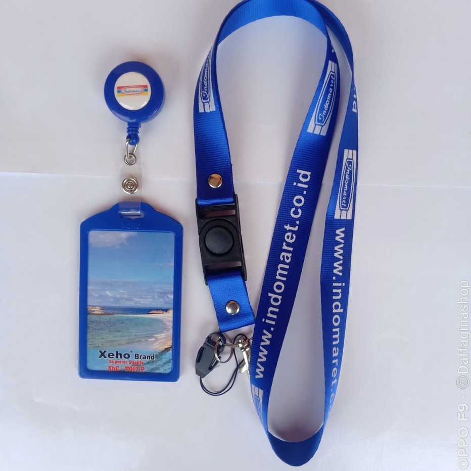 

Terbatas Indomart Lanyard Tali Gantungan ID Card-Holder dan yoyo id card