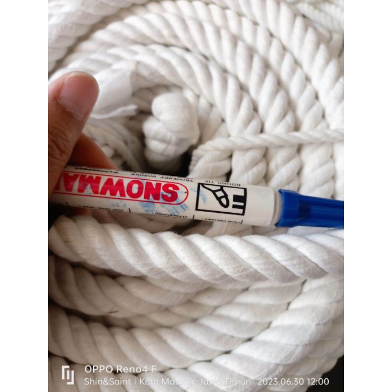 tali tambang kain 16 mm