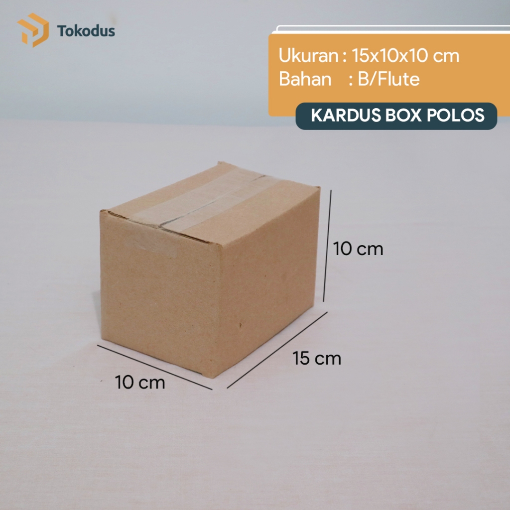 

Kardus Packing 15x10x10 Packaging Kemasan Karton Box Polos - Tokodus Pagarsih