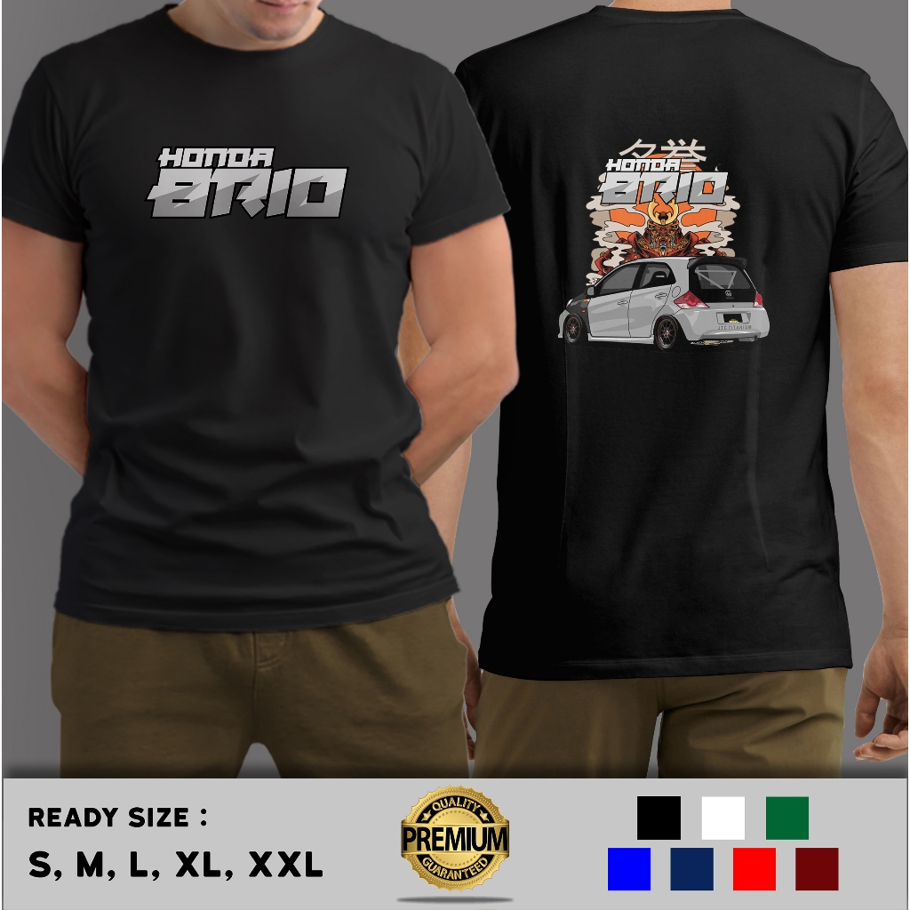 Kaos HONDA BRIO JAPANESE STYLE SERIES 01 Terlaris