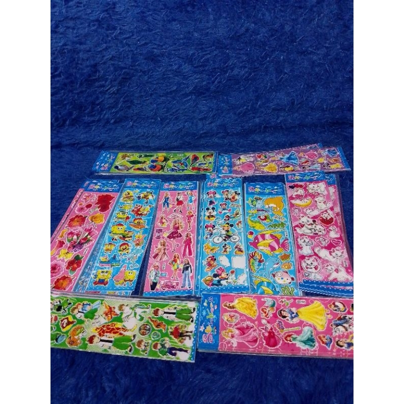 

stiker mainan anak/stiker gambar kartun