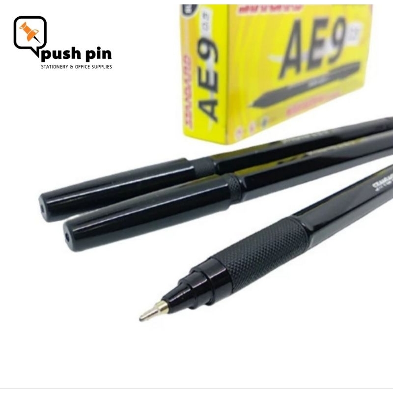 

STANDARD PEN AE9 HITAM 0.5 ISI 12 PCS PENA PULPEN