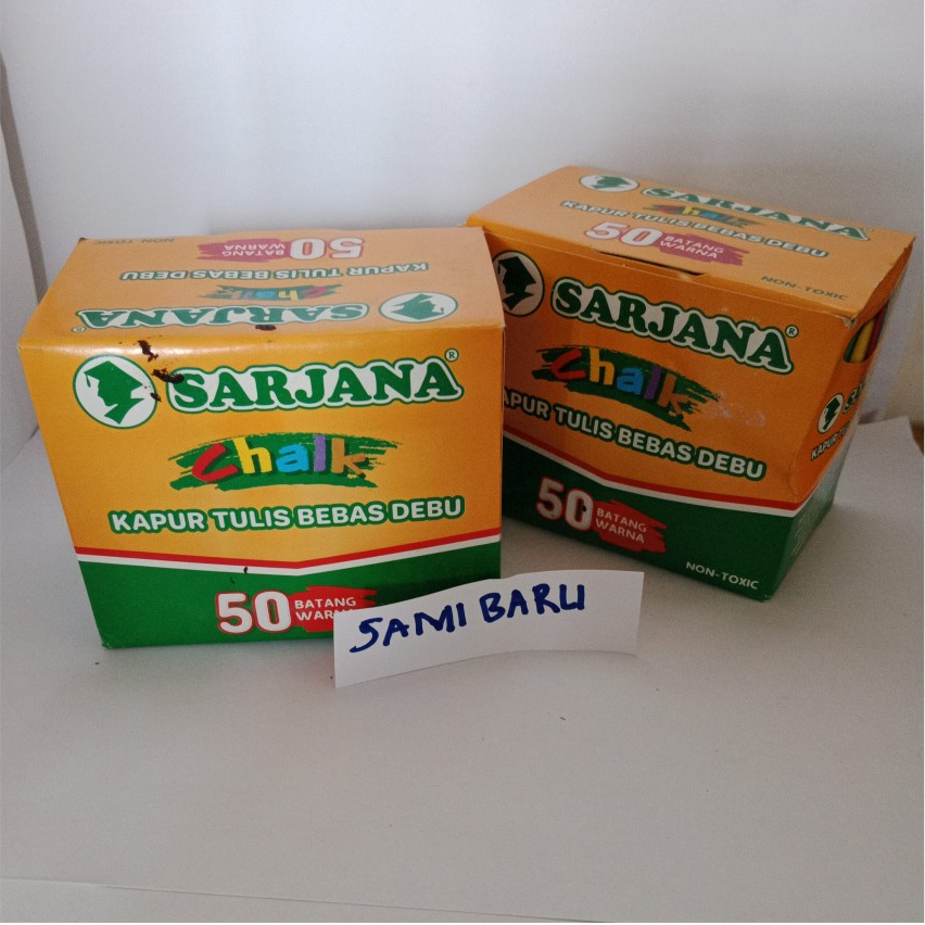 

Kapur Tulis Warna Sarjana Chalk