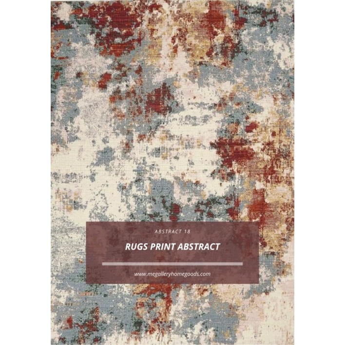 MEGALLERY Rugs Abstrak 18 | Karpet Print | Karpet motif | Karpet Aesthetic | Karpet Turkey | Karpet 