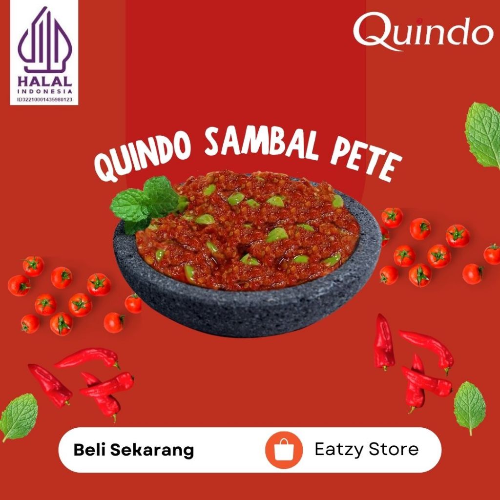 

Quindo Sambal Pete 20gr