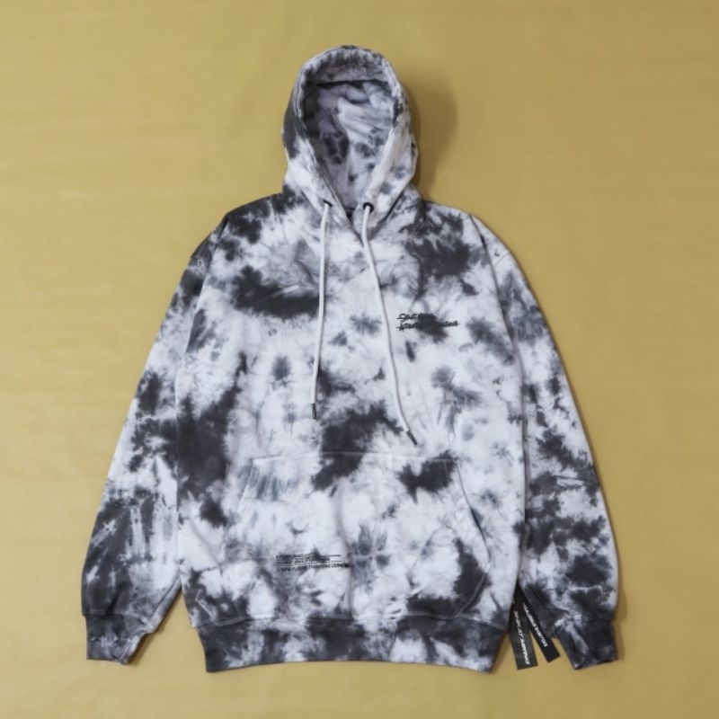 Jaket hoodie tie dye original brand skm