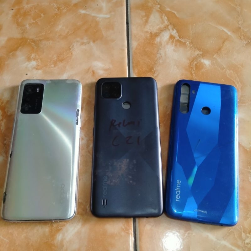 lcd tc realme c2 2020 realme 5 Oppo a16 minus tc retak ORI cabutan normal udah tested