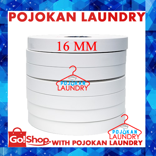 Pita Label Laundry 16 mm / Pita Label Laundry 5/8 (16mm) / Pita Nylon Tafetta 16 mm / Label Laundry